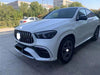 BODY KIT AMG FOR MERCEDES BENZ GLE COUPE C167  Set include:   Front lip  Front bumper assebly Spoiler  Rear diffuser with exhaust tips  Grill MATERIAL: Plastic PP