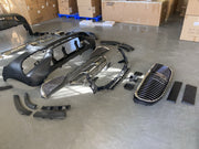 Body kit for Mercedes Benz GLS X167 GLS Maybach 2020+ Set include:  Front bumper assembly Front grille Front fender flares Rear fender flares Rear bumper assembly Material: ABS plastic  NOTE: Professional installation is required  SHIPPING NOTE: WE SHIP WORLDWIDE to LOCAL INTERNATIONAL AIRPORT only!!! NOT DOOR TO DOOR