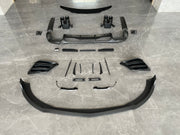 BODY KIT FOR MERCEDES BENZ S CLASS W223 2021+

Set includes:

Front Lip
Front Bumper Splitters
Spoiler
Rear Diffuser With Exhaust Tips

Material: Plastic PP

Note: Professional installation is required