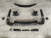 BODY KIT FOR MERCEDES BENZ S CLASS W223 2021+

Set includes:

Front Lip
Front Bumper Splitters
Spoiler
Rear Diffuser With Exhaust Tips

Material: Plastic PP

Note: Professional installation is required