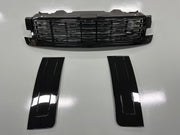 Black Trim Body Kit For New Land Rover Range Rover Vogue L460 2023  We were the first to create a body kit for the Land Rover Range Rover. The body kit is of consistently high quality. The body kit turned out to be elegant and not flashy, as it should be for a large and solid car.  Set include:  Front Grille Rear Diffuser Front Bumper Inserts Black Plaid Spoiler Material: Plastic Note: Professional installation is required