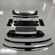 Black Trim Body Kit For New Land Rover Range Rover Vogue L460 2023  We were the first to create a body kit for the Land Rover Range Rover. The body kit is of consistently high quality. The body kit turned out to be elegant and not flashy, as it should be for a large and solid car.  Set include:  Front Grille Rear Diffuser Front Bumper Inserts Black Plaid Spoiler Material: Plastic Note: Professional installation is required