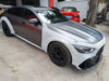 BRABUS AMG GT 63 body kit rocket carbon wheels carbon diffuser spoiler side skirts side fenders front bumper carbon lip