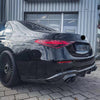 BRABUS Dry Carbon Body Kit For Mercedes Benz S Class AMG W223 2020+  Set include:  Front Lip Rear Diffuser Front Bumper Air Vents Rear Spoiler Exhaust Tips Material: Dry Carbon  Note: Professional installation is required
