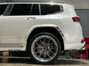 We manufacture premium quality forged wheels rims for   TOYOTA LAND CRUISER 300 LC 300 in any design, size, color.  Wheels size: 22 x 9.5  PCD: 6 X 139.7  CB: 95.1  Forged wheels can be produced in any wheel specs by your inquiries and we can provide our specs