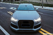 CARBONADO CF8363MTN-FL 2013-2018 Audi RS6 Avant MN Style Carbon Fiber Front Lip