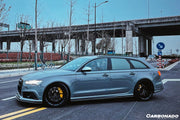 CARBONADO CF8363MTN-SS 2013-2018 Audi RS6 Avant MN Style Carbon Fiber Side Skirts