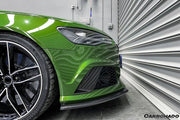 CARBONADO CF8363MTN-FL 2013-2018 Audi RS6 Avant MN Style Carbon Fiber Front Lip