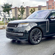 RONIN PARADIGM Carbon Black Night Aero Body Kit For New Land Rover Range Rover L460 2023  We were the first to create a body kit for the Land Rover Range Rover. The body kit is of consistently high quality. The body kit turned out to be elegant and not flashy, as it should be for a large and solid car.  Set include:  Front Lip Rear Diffuser Roof Spoiler Trunk Spoiler Material: Carbon Note: Professional installation is required
