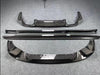 Carbon Body Kit For BMW X4 G02 LCI X4M F98 LCI 2021+  Set include:  Front Lip Side Skirts Rear Diffuser Material: Carbon