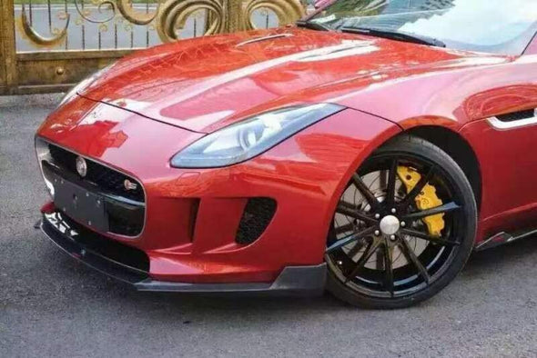Carbon Body Kit For Jaguar F-Type 2013-2017  Set include:  Front Lip Side Skirts Rear Diffuser Material: Carbon  Note: Professional installation is required.
