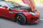 Carbon Body Kit For Jaguar F-Type 2013-2017  Set include:  Front Lip Side Skirts Rear Diffuser Material: Carbon  Note: Professional installation is required.