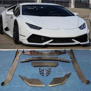 CARBON BODY KIT for LAMBORGHINI HURACAN LP 610 2013 - 2018

Set includes:

Front Splitters
Side Skirts
Rear Diffuser
Wing Spoiler

Material: Carbon

NOTE: Professional installation is required 

Payment ►
Visa

Mastercard

PayPal with a credit card (add 4.4% at checkout)
Payoneer
Cryptocurrency
Shipment ►
By express DHL/UPS/TNT/FedEx
To the local international airport
Special line by air
Special line by the sea
To Europe and the UK by train

Please let us know which shipping option you prefer.
