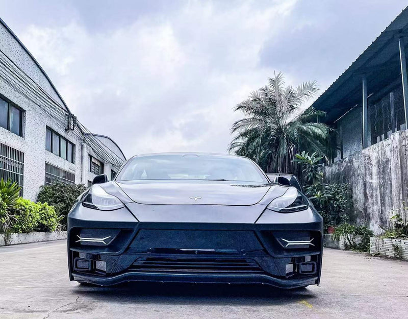 CARBON BODY KIT FOR TESLA MODEL 3 1