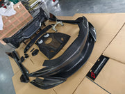 Carbon Fiber Conversion Body Kit For MCLAREN 570S 540C TO 600LT  Set Include:  Front Bumper Front Hood Rear Hood Rear Bumper Rear Spoiler Side Skirts Material: Carbon Fiber