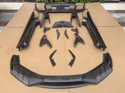 CARBON FIBER BODY KIT for LAMBORGHINI HURACAN LP610-4 LP580-2 2013 - 2016

Set includes:
Front Lip
Front Bumper Trims
Side Skirts
Rear Spoiler
Rear Diffuser

Material: Carbon Fiber

Note: Professional installation is required