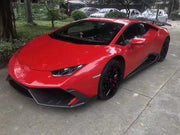 CARBON FIBER BODY KIT for LAMBORGHINI HURACAN LP610-4 LP580-2 2013 - 2016

Set includes:
Front Lip
Front Bumper Trims
Side Skirts
Rear Spoiler
Rear Diffuser

Material: Carbon Fiber

Note: Professional installation is required
