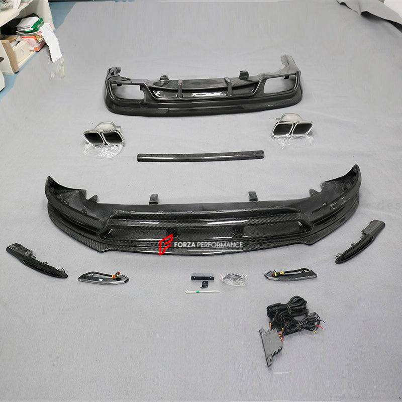 CARBON FIBER BODY KIT FOR MERCEDES BENZ GLS X167 GLS 2020+ MAYBACH STYLE