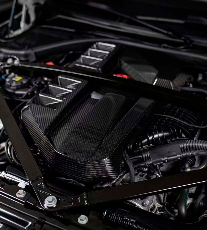 CARBON FIBER ENGINE COVER KIT for BMW G8X M3 M4