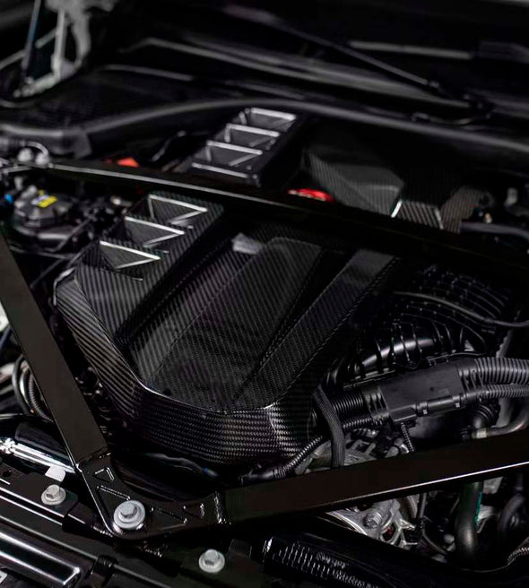CARBON FIBER ENGINE COVER KIT for BMW G8X M3 M4