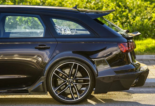 CARBON FIBER FENDER FLARES for AUDI RS6 2013 - 2018