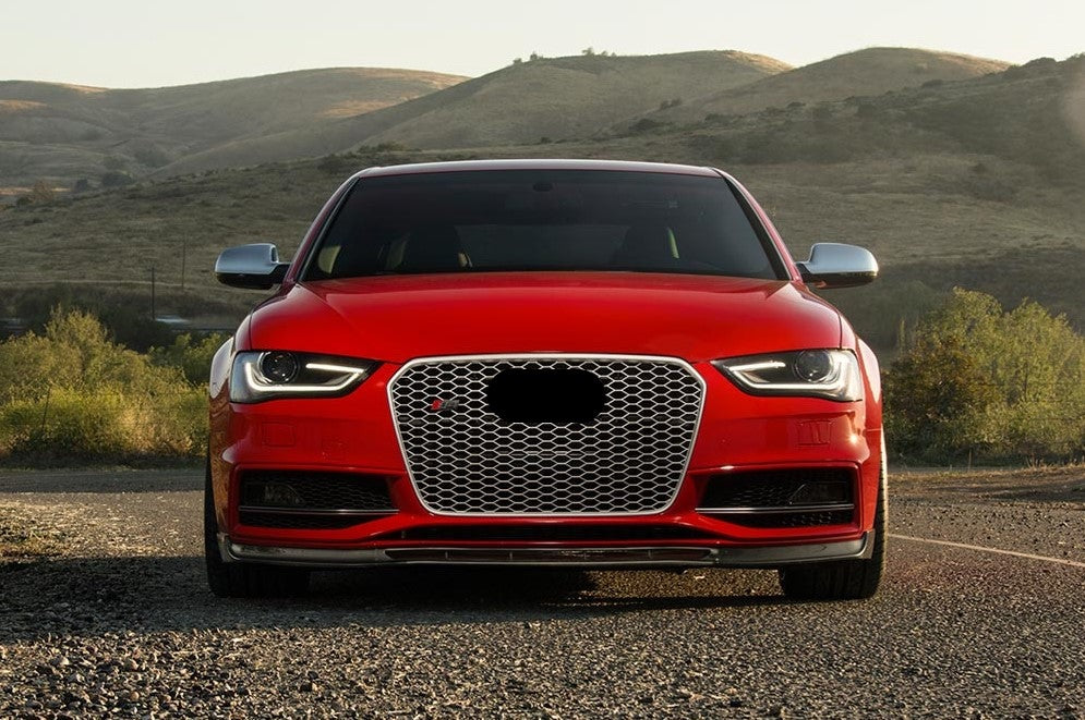 CARBON FIBER FRONT LIP for AUDI A4 S4 2013 - 2015

Set includes:

Front Lip

Material: Carbon Fiber / Fiberglass

NOTE: Professional installation is required