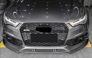 CARBON FIBER FRONT LIP for AUDI RS6 AVANT 2013 - 2018