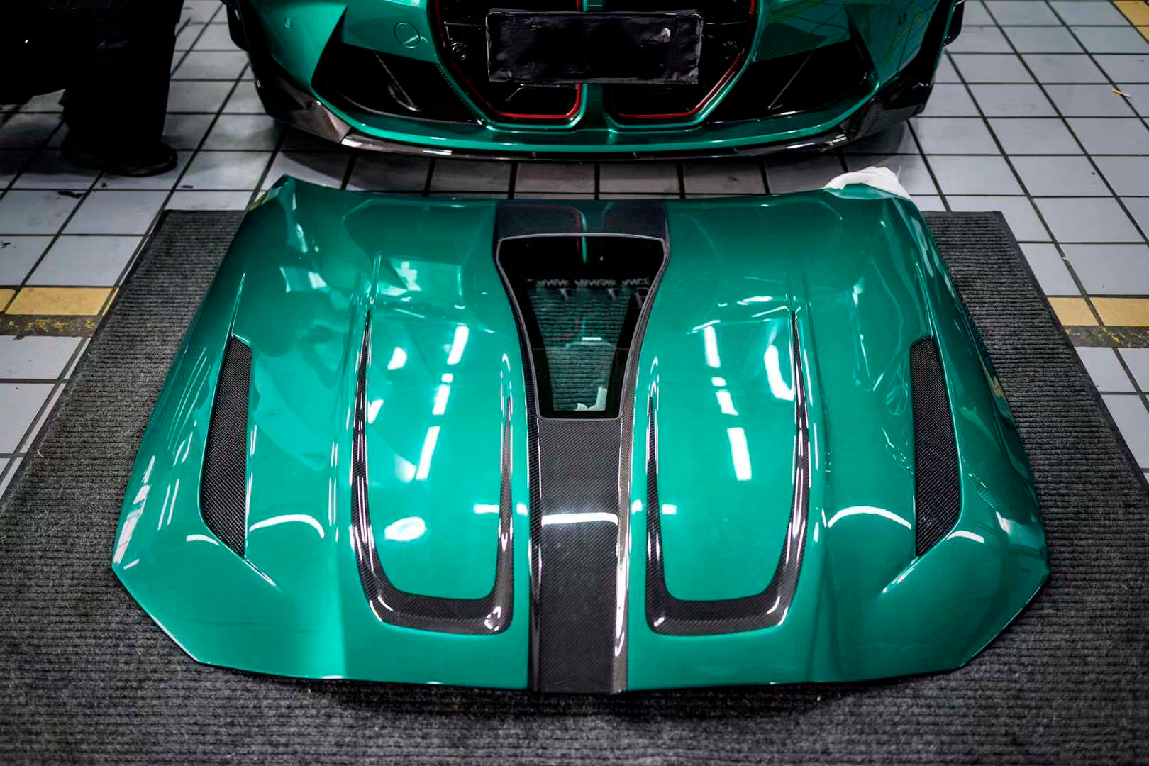 CARBON FIBER HOOD for BMW M3 G80