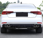 CARBON FIBER REAR DIFFUSER for AUDI A4 S4 B9 2018 - 2019