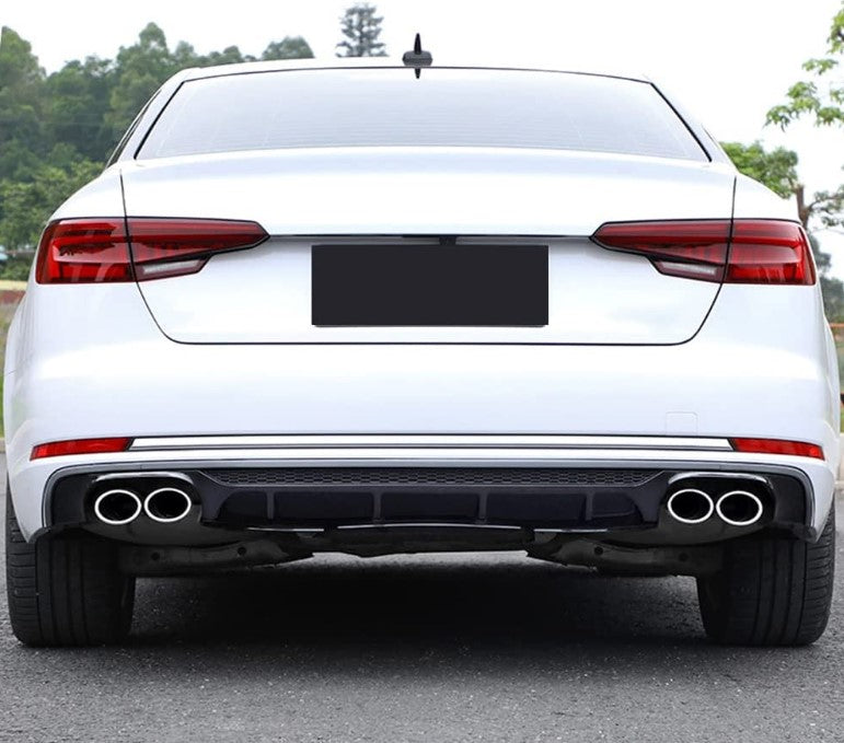 CARBON FIBER REAR DIFFUSER for AUDI A4 S4 B9 2018 - 2019