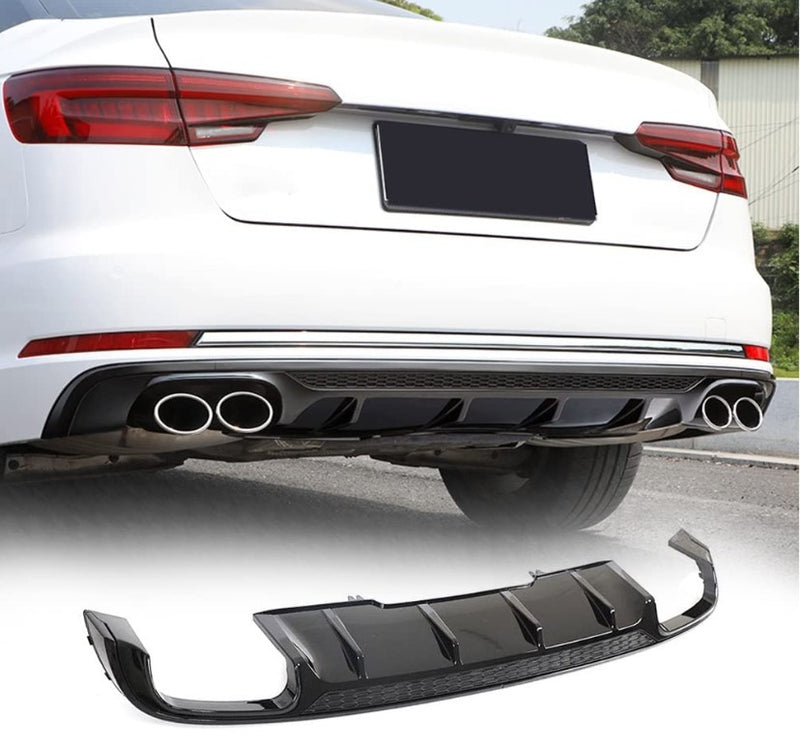 CARBON REAR DIFFUSER for AUDI A4 S4 B9 2017 - 2019