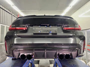 CARBON FIBER REAR DIFFUSER for BMW G82 M4 2020+