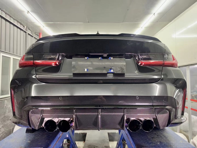 CARBON FIBER REAR DIFFUSER for BMW G82 M4 2020+