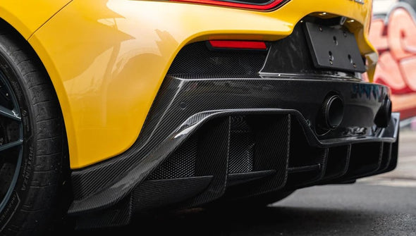  CARBON FIBER REAR DIFFUSER V1 for MASERATI MC20 2020 - 2023