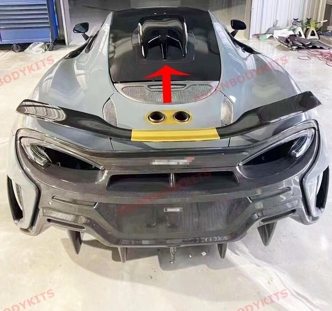 CARBON FIBER ROOF SCOOP for MCLAREN 570S 2015 - 2022