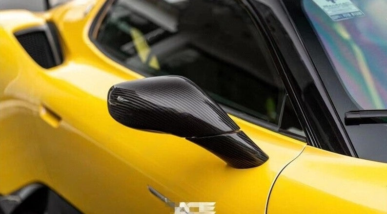 CARBON FIBER SIDE MIRRORS COVER for MASERATI MC20 2020 - 2023