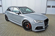CARBON FIBER SIDE SKIRTS for AUDI RS3 8VA 2015 - 2016