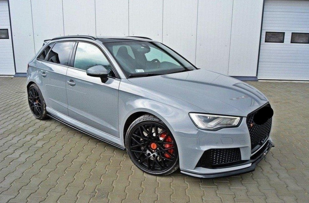 CARBON FIBER SIDE SKIRTS for AUDI RS3 8VA 2015 - 2016