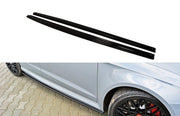 CARBON FIBER SIDE SKIRTS for AUDI RS3 8VA 2015 - 2016