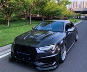 CARBON FIBER TEMPERED GLASS HOOD for AUDI A4 S4 B9 B9.5 2017+
Set include: 
Hood
Material: Carbon Fiber / Tempered Glass
NOTE: Professional installation is required 