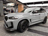 Carbon Front Lip And Rear Diffuser For BMW X3 G01 LCI X3M F97 2021+  Set include:  Front Lip Rear Diffuser Material: Carbon  Note: Professional installation is required