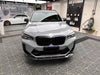 Carbon Front Lip And Rear Diffuser For BMW X3 G01 LCI X3M F97 2021+  Set include:  Front Lip Rear Diffuser Material: Carbon  Note: Professional installation is required