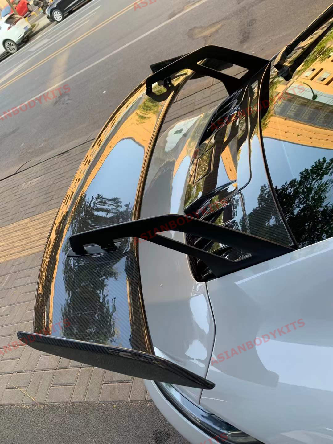 carbon rear wing spoiler/deck lid for PORSCHE 911 992