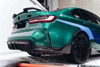Carbon Side Skirts for BMW G80 M3 G82 M4 2020+  Set Include:  Side Skirts ﻿Material: Dry Carbon Fiber