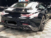 Carbon Rear Diffuser For Mercedes Benz AMG GT C190 2017+  Set include:   Rear Diffuser Material: Carbon  NOTE: Professional installation is required 