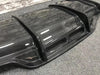 Carbon Fiber Rear Diffuser for Mercedes-Benz W205 C63 AMG Style