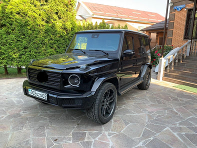 ADV1 CS5.3 We produced premium quality forged wheels rims for  MERCEDES BENZ G CLASS G63 G500  Our wheels sizes:   Front 24 x 10 ET 20  Rear 24 x 10 ET 20  Finishing: Satin Gun Metal  Forged wheels can be produced in any wheel specs by your inquiries and we can provide our specs
