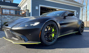 BBS FI-R We produced premium quality forged wheels rims for  ASTON MARTIN VANTAGE  Our wheels sizes:   Front 20 x 9 ET 43  Rear 20 x 11 ET 45  Finishing: Glossy Black  Forged wheels can be produced in any wheel specs by your inquiries and we can provide our specs