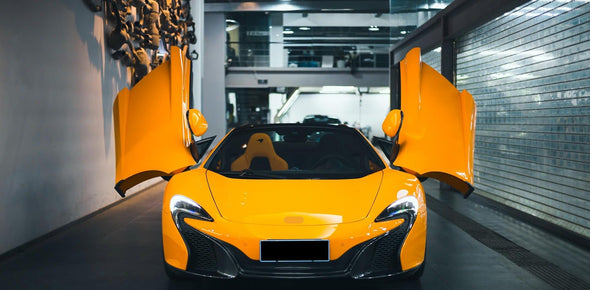 We produced premium quality forged wheels rims for  MCLAREN 650S  Our wheels sizes:   Front 20 x 9 ET 32  Rear 21 x 12.5 ET 38  Finishing: White  Forged wheels can be produced in any wheel specs by your inquiries and we can provide our specs