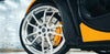 We produced premium quality forged wheels rims for  MCLAREN 650S  Our wheels sizes:   Front 20 x 9 ET 32  Rear 21 x 12.5 ET 38  Finishing: White  Forged wheels can be produced in any wheel specs by your inquiries and we can provide our specs